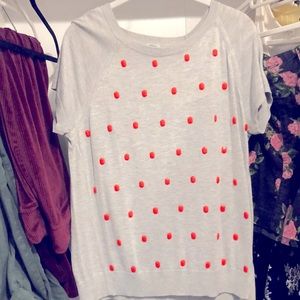 Size large sweater top with embellishments brand is Halogen worn about twice